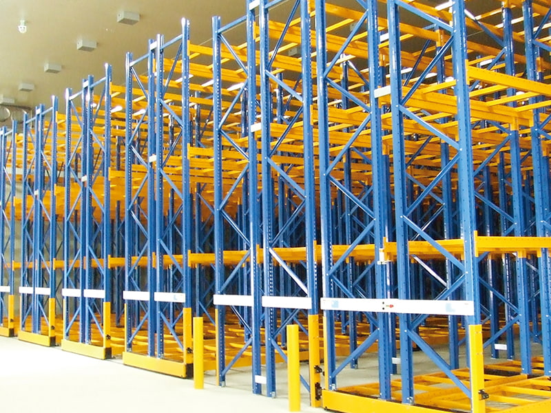 Gangsparetpallet -Rack